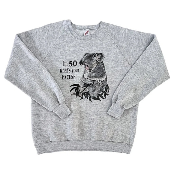 Vintage 90’s Koala Pullover Sweatshirt - Picture 1 of 6